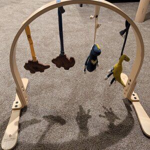 Finn and Emma Play Gym